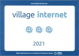 Panneau village internet Rosenau