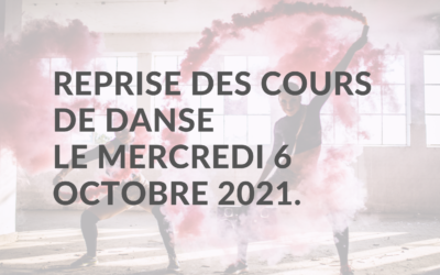 Tanzwerk : Reprise des cours