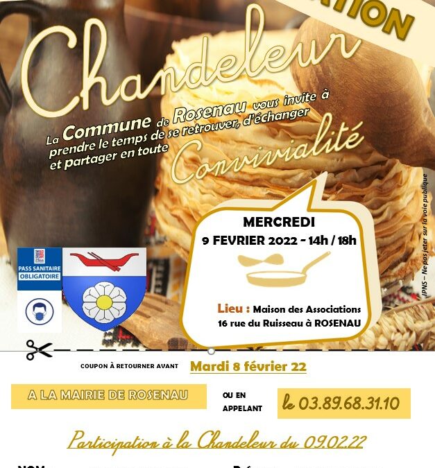 Invitation Spéciale Chandeleur – Séniors 70 et +