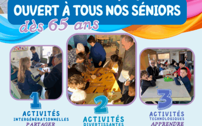 Nouveau! Programme des Activités « Séniors » – Saison 2025-26 (1er Trimestre)