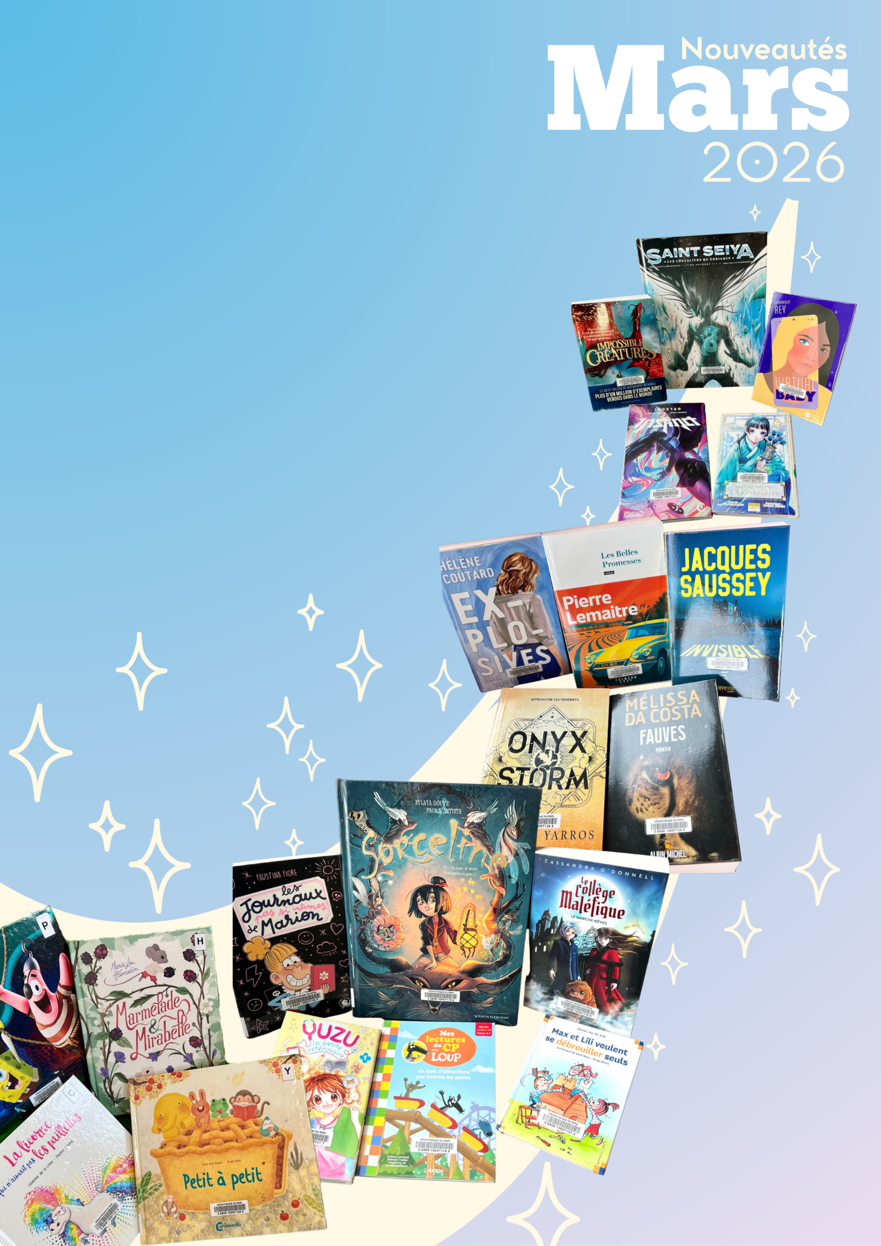 Nouveautes Mars 2026